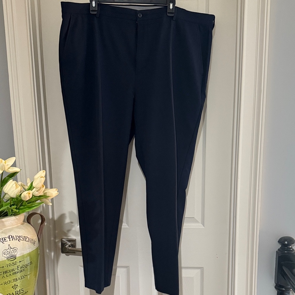 Greg Norman Collection Men's Dark Blue Dress Pants